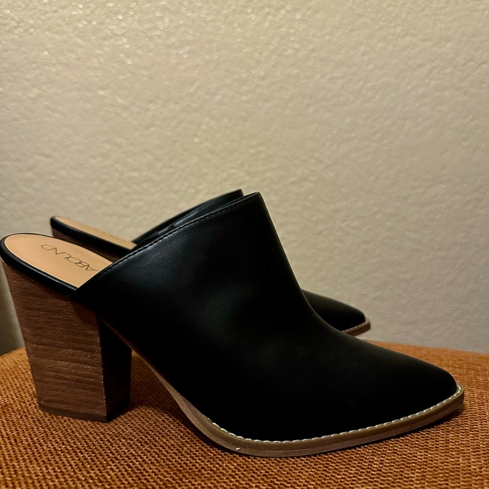 Block Heel Mule